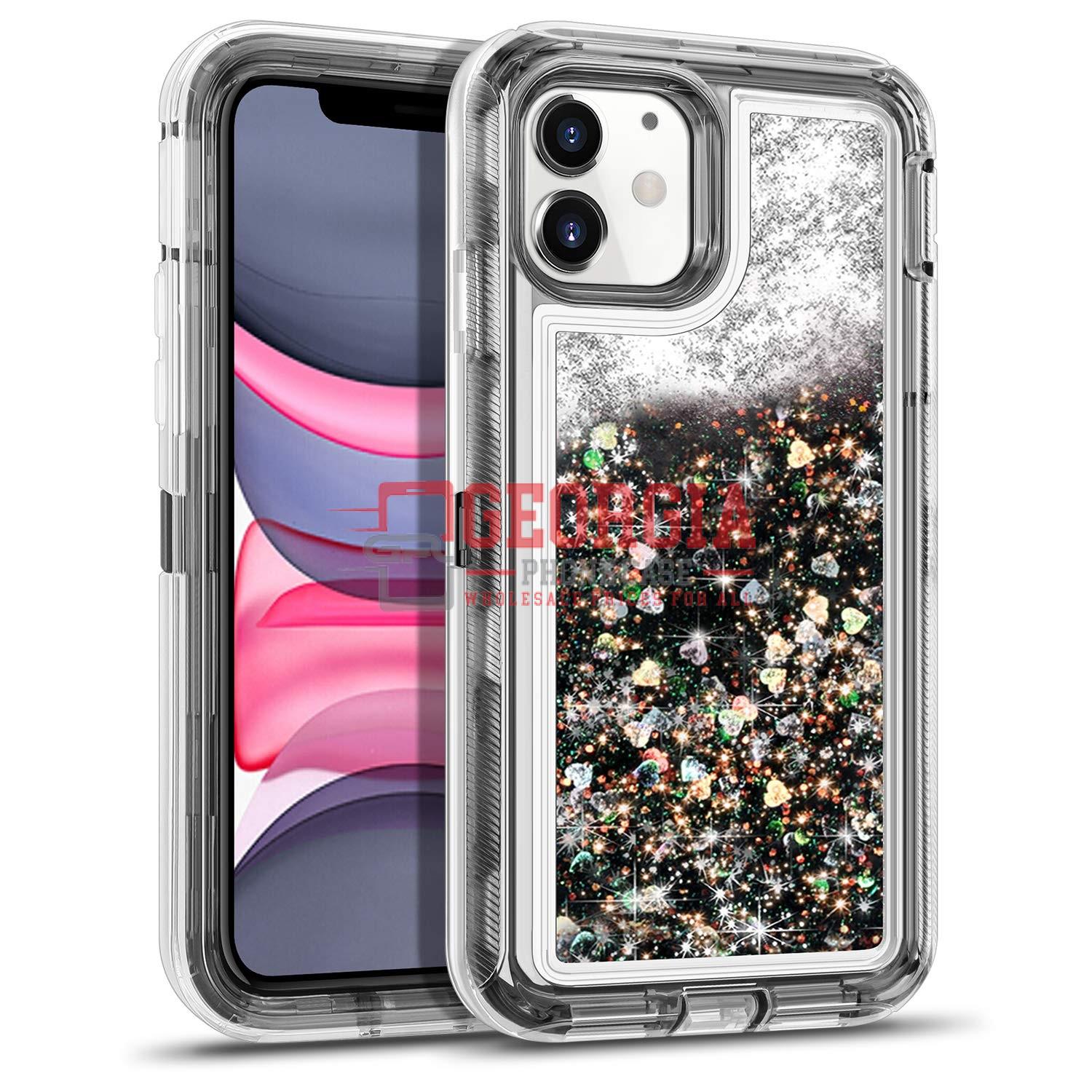 Samsung Galaxy S21 Ultra Case Hard Clear Glitter Sparkle Flowing Liquid  Heavy Duty Shockproof Three Layer Protective Bling Cases for Samsung Galaxy  S21 Ultra 5g Case - Clear 