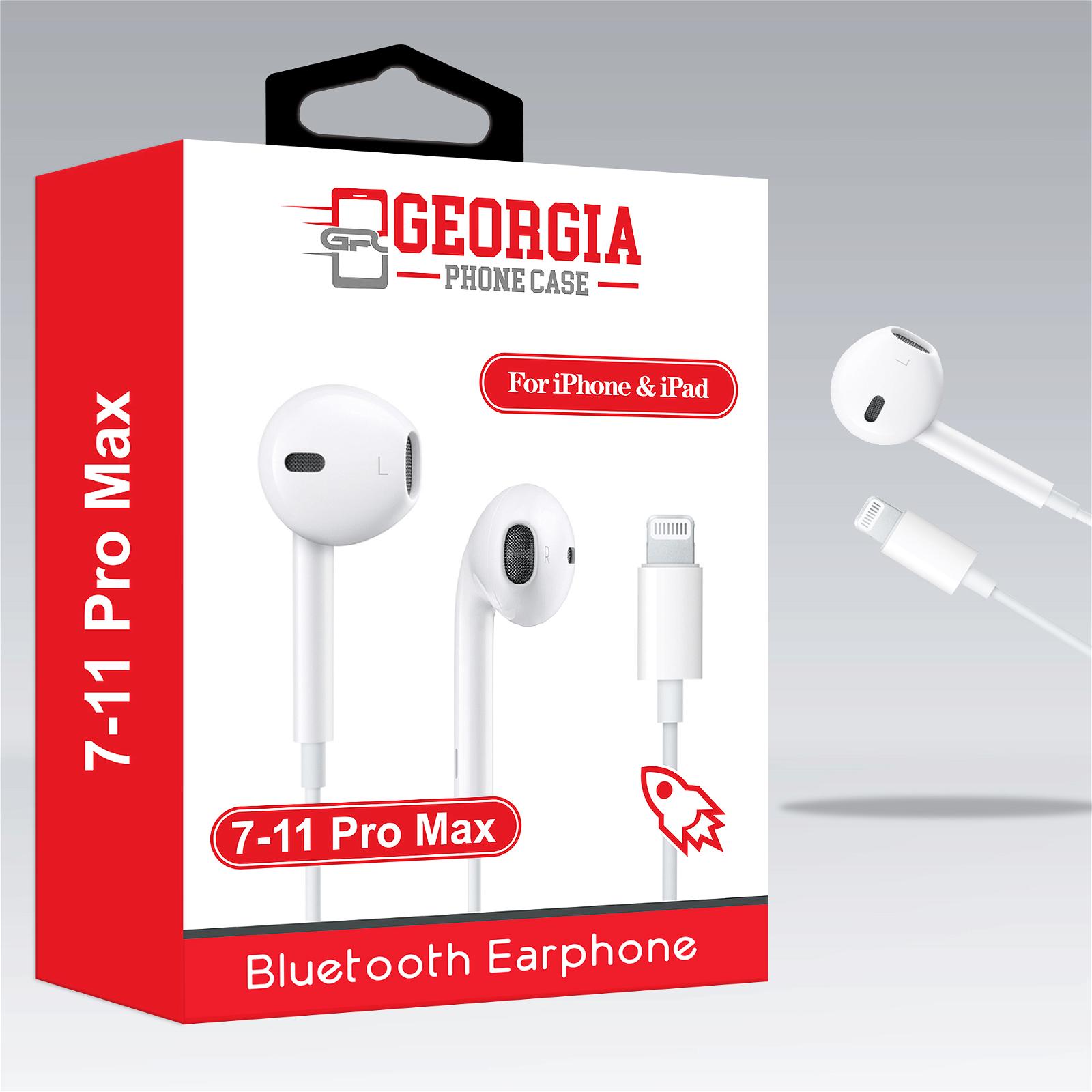 Let at læse Funktionsfejl farvel D208-White Headset iPhone 7 8 Plus X XS MAX XR 11 Pro MaxWired Headphones  Earbuds – Georgia Phone Case – Georgia Phone Case