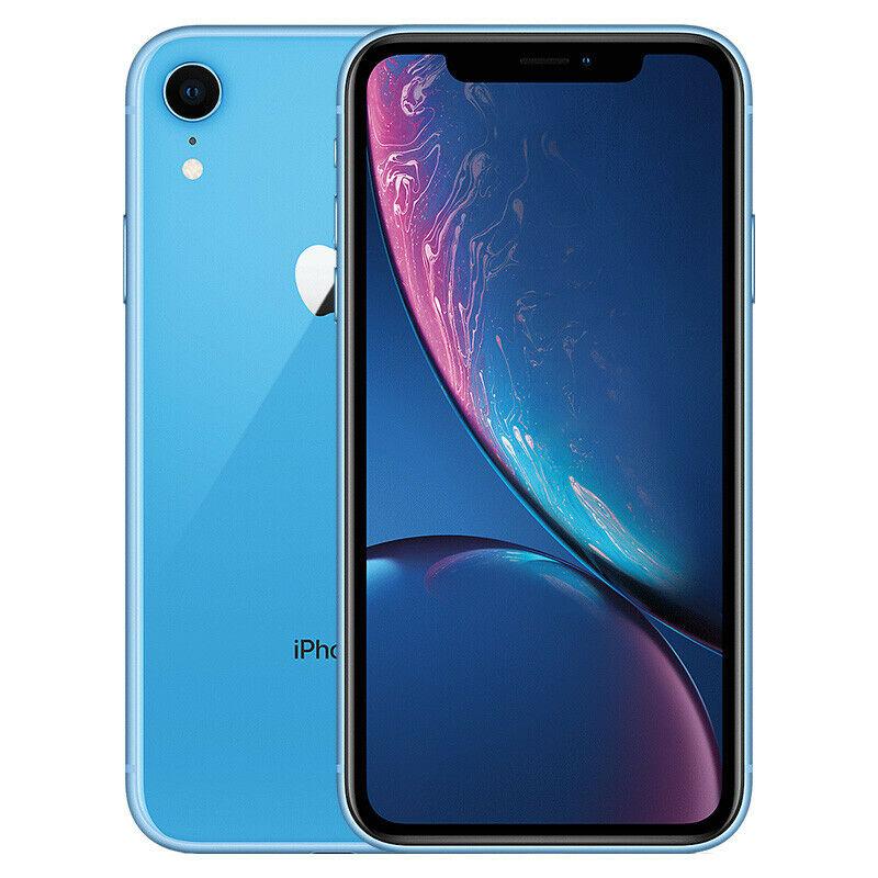 D70030 – Pre-Owned Grade B Blue Apple iPhone XR 6.1Inch Unlocked CDMA/GSM A1984 64GB – Georgia Pre-Owned Device